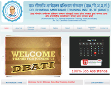 Tablet Screenshot of dbatisociety.com